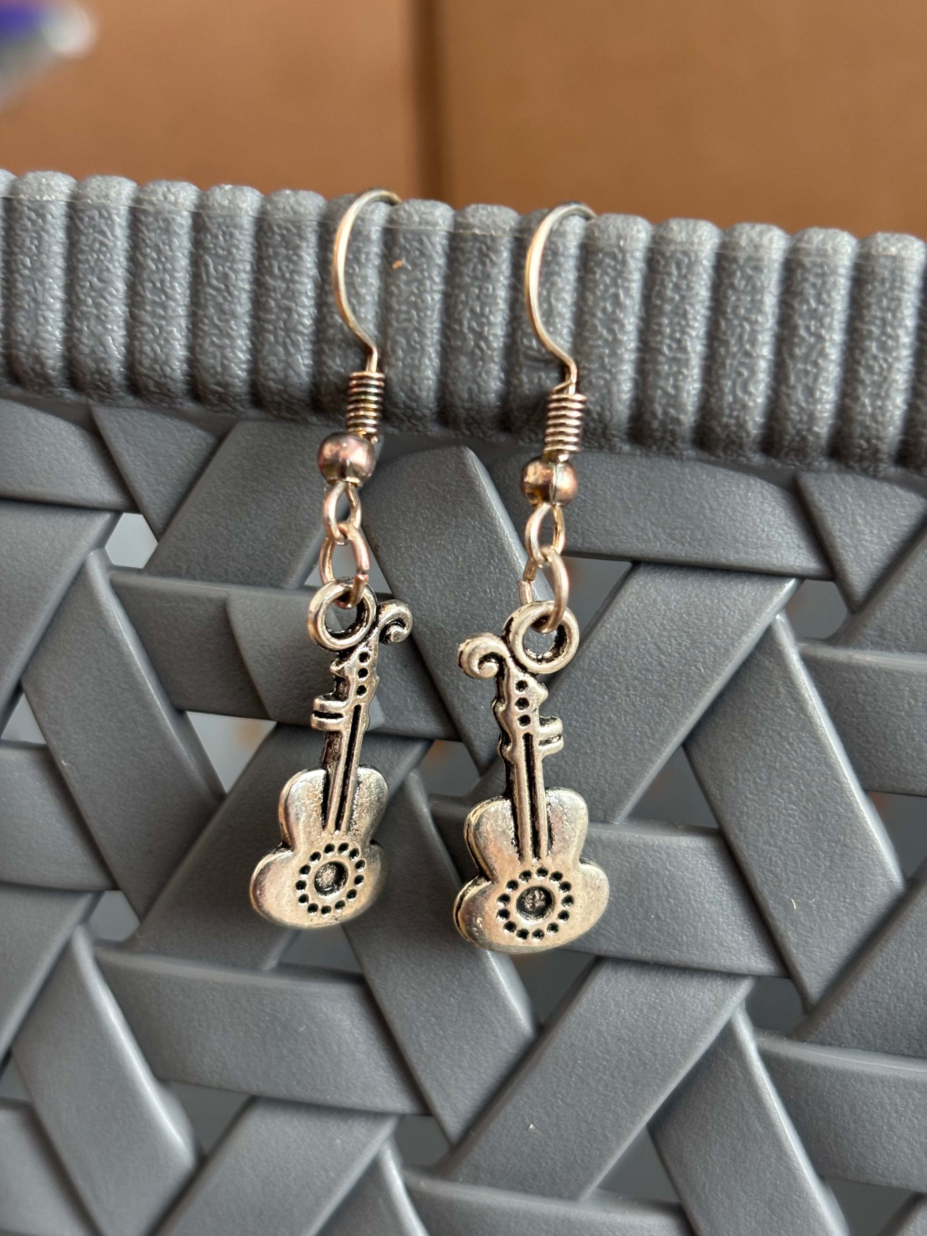 Guitar Earrings