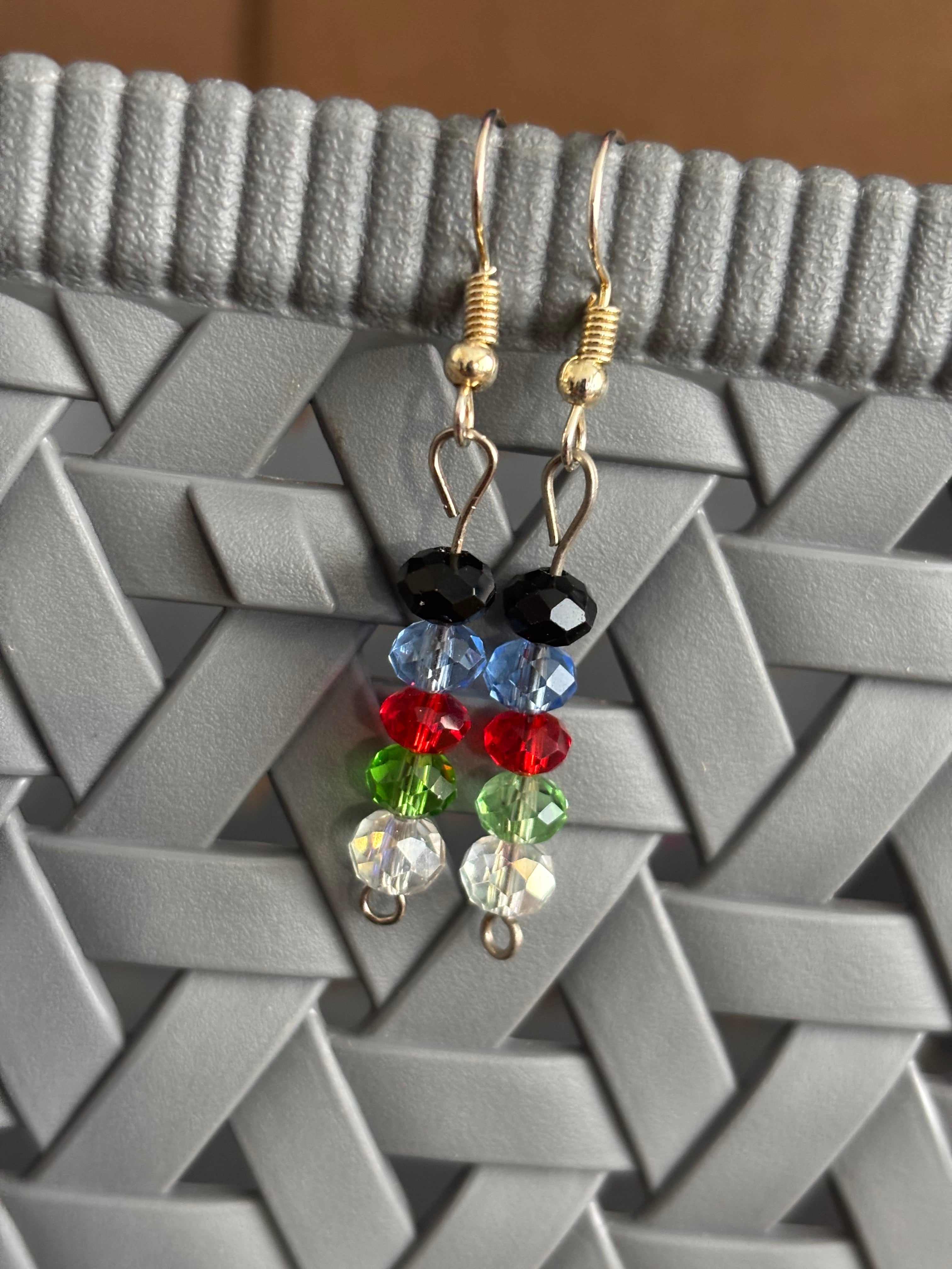Crystal Bead Earrings