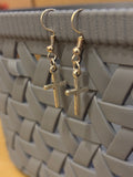 Silver Cross Earrings