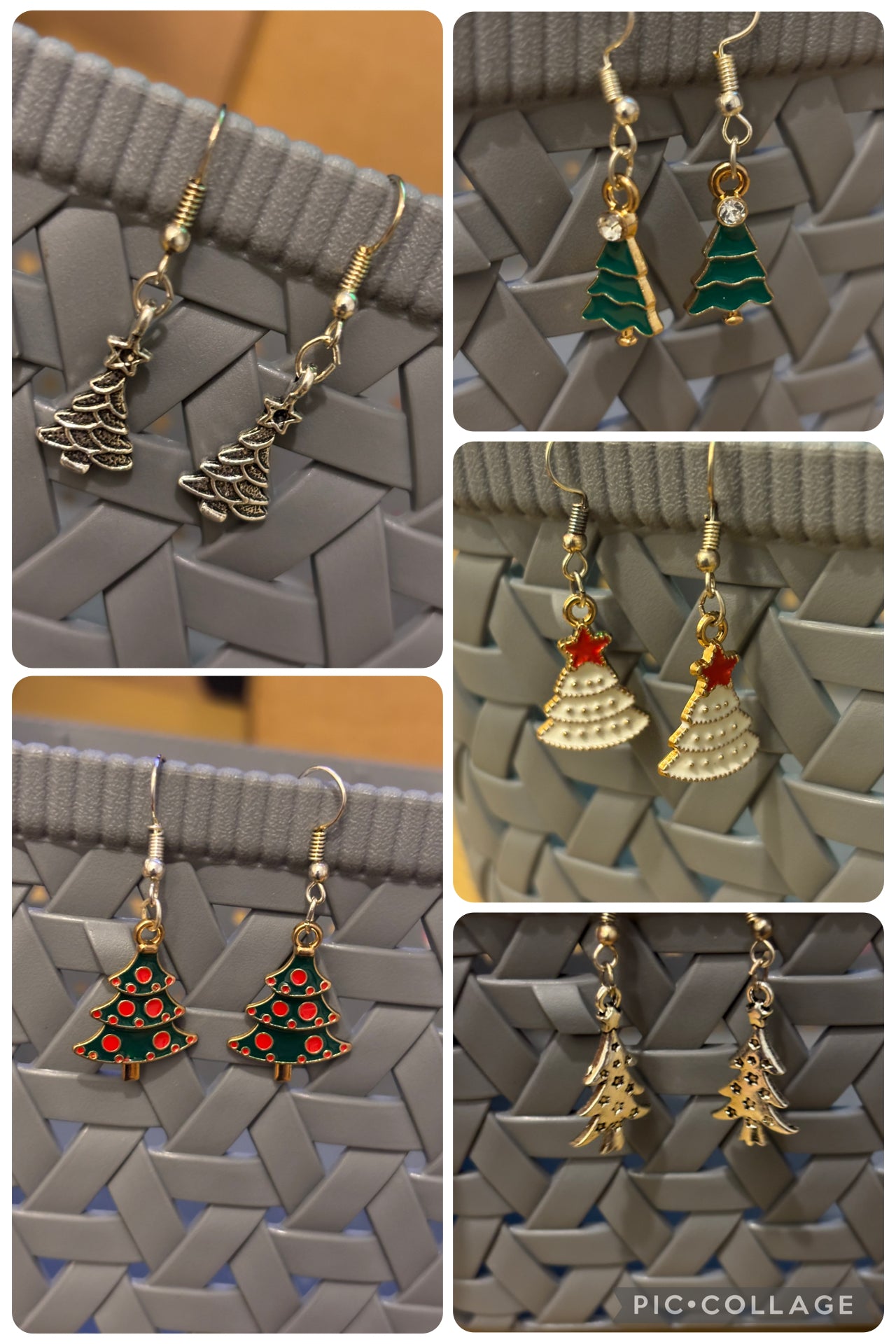 Christmas Tree Earrings
