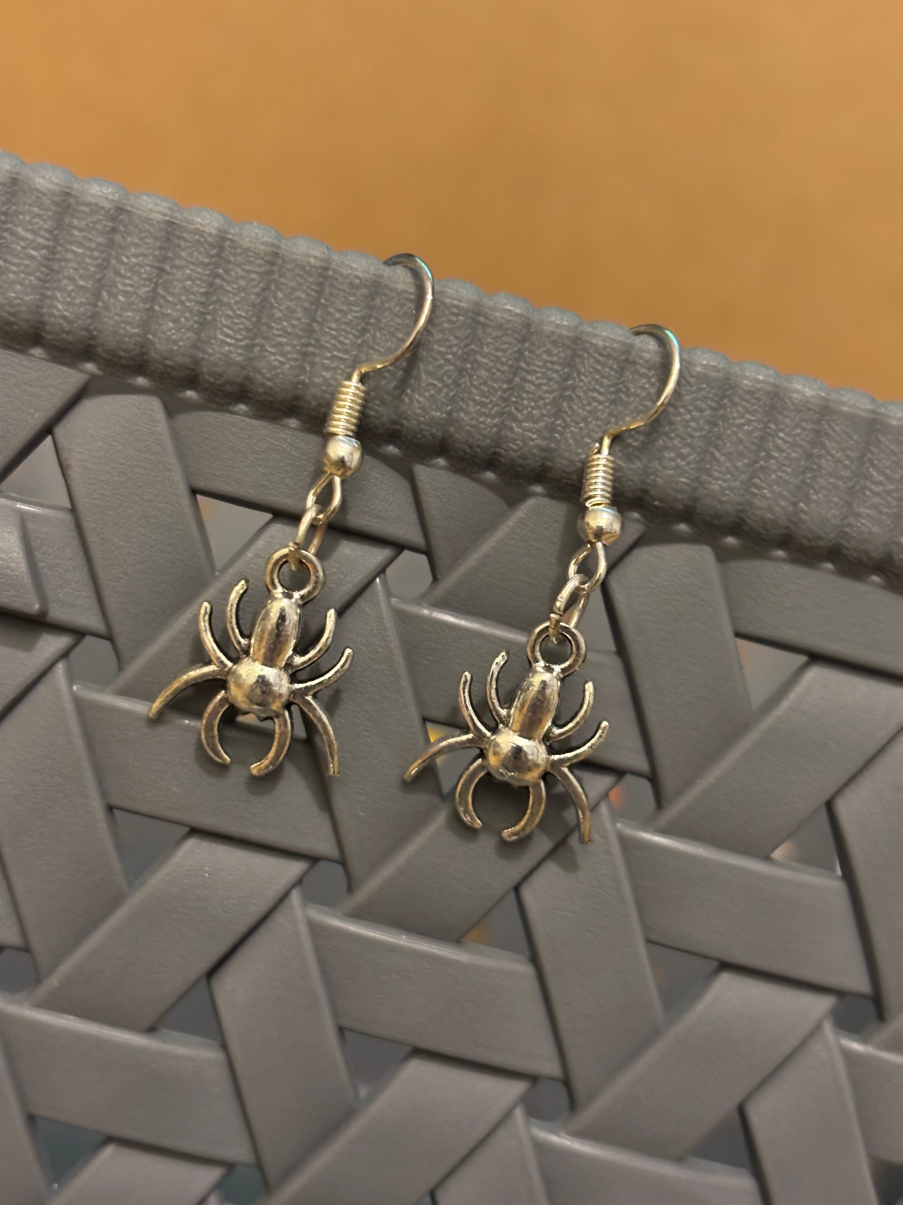 Spooky Spider Earrings