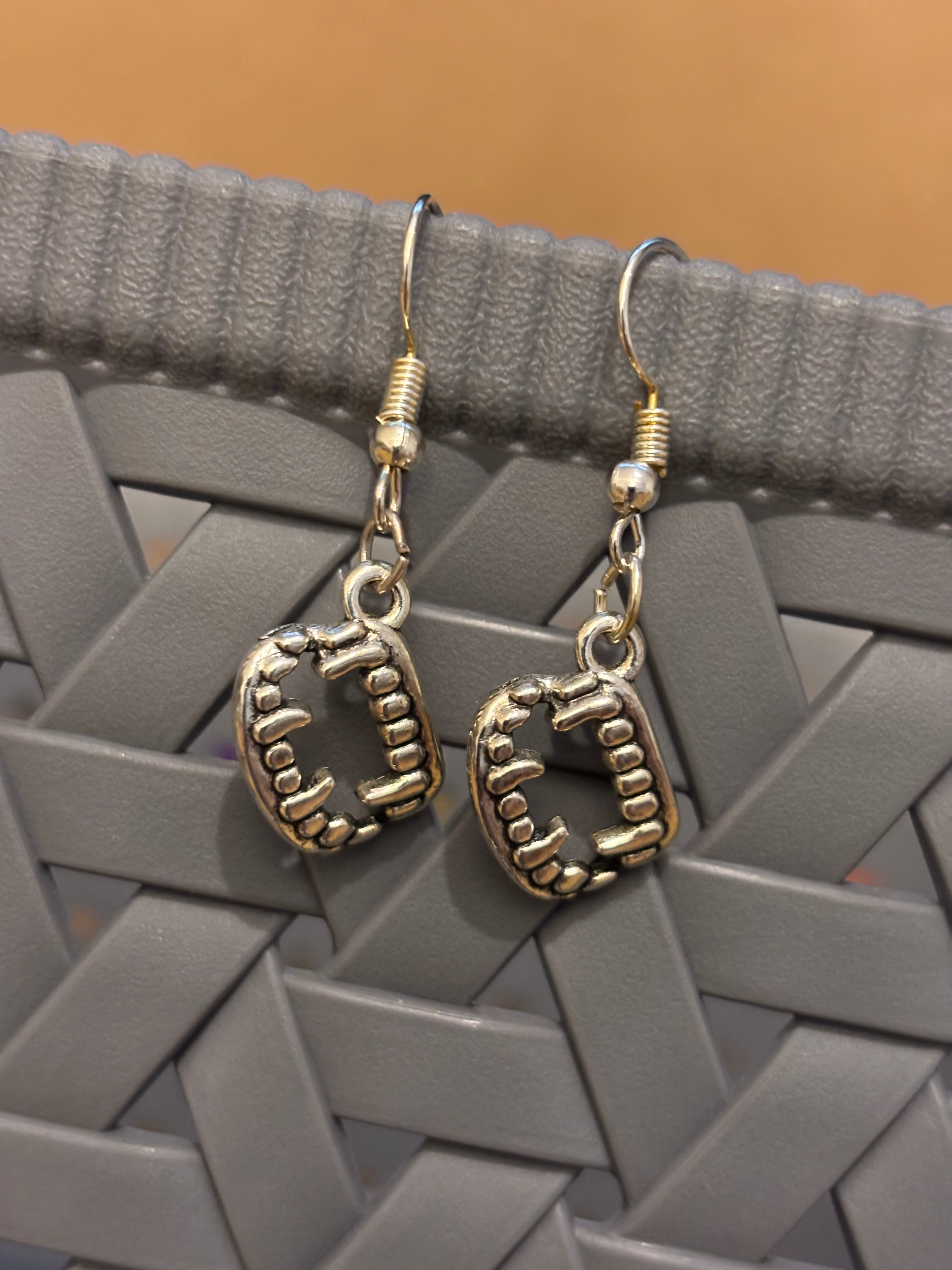 Vampire Fangs Earrings