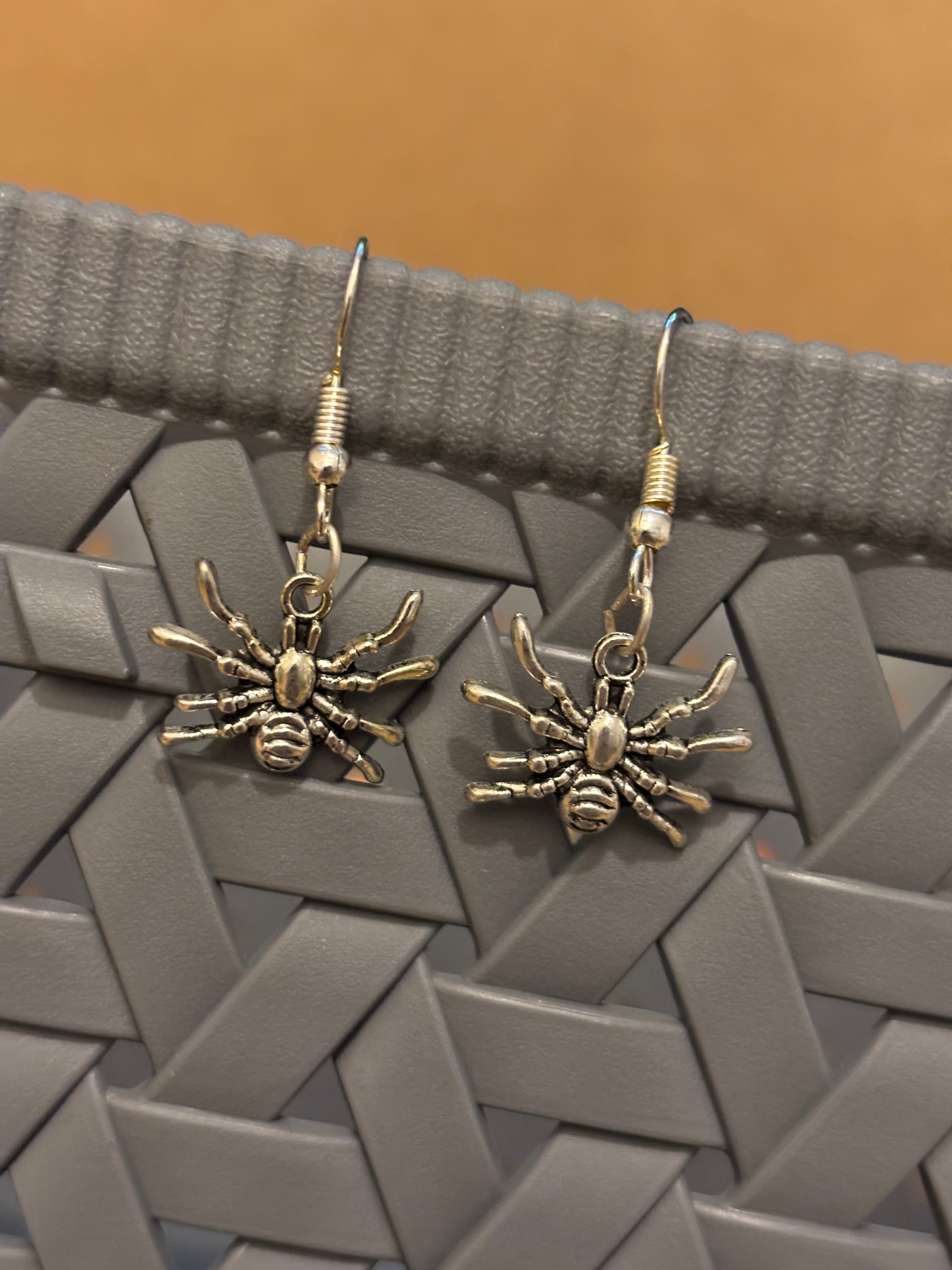 Spooky Spider Earrings