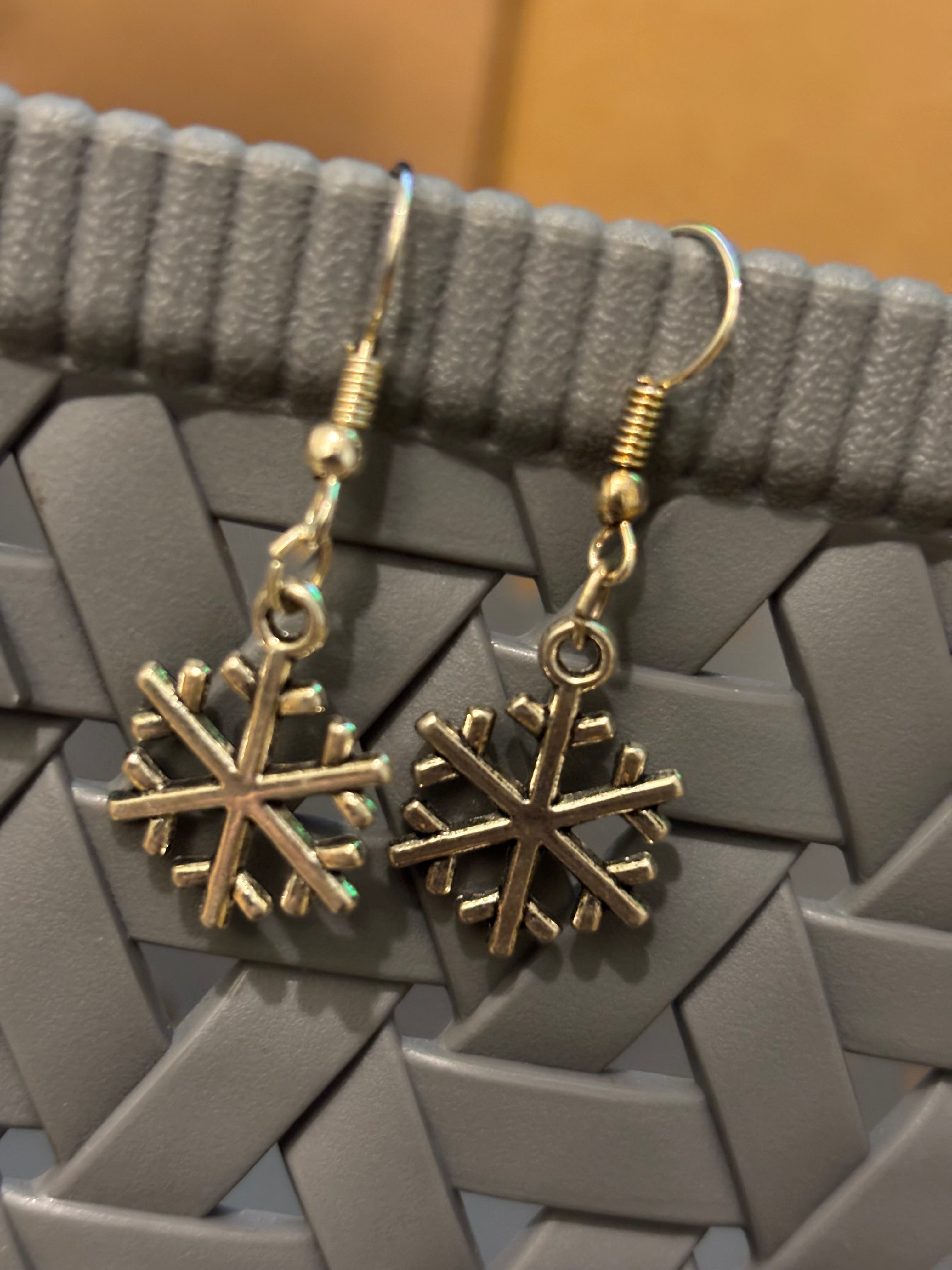 Christmas Snowflake Earrings