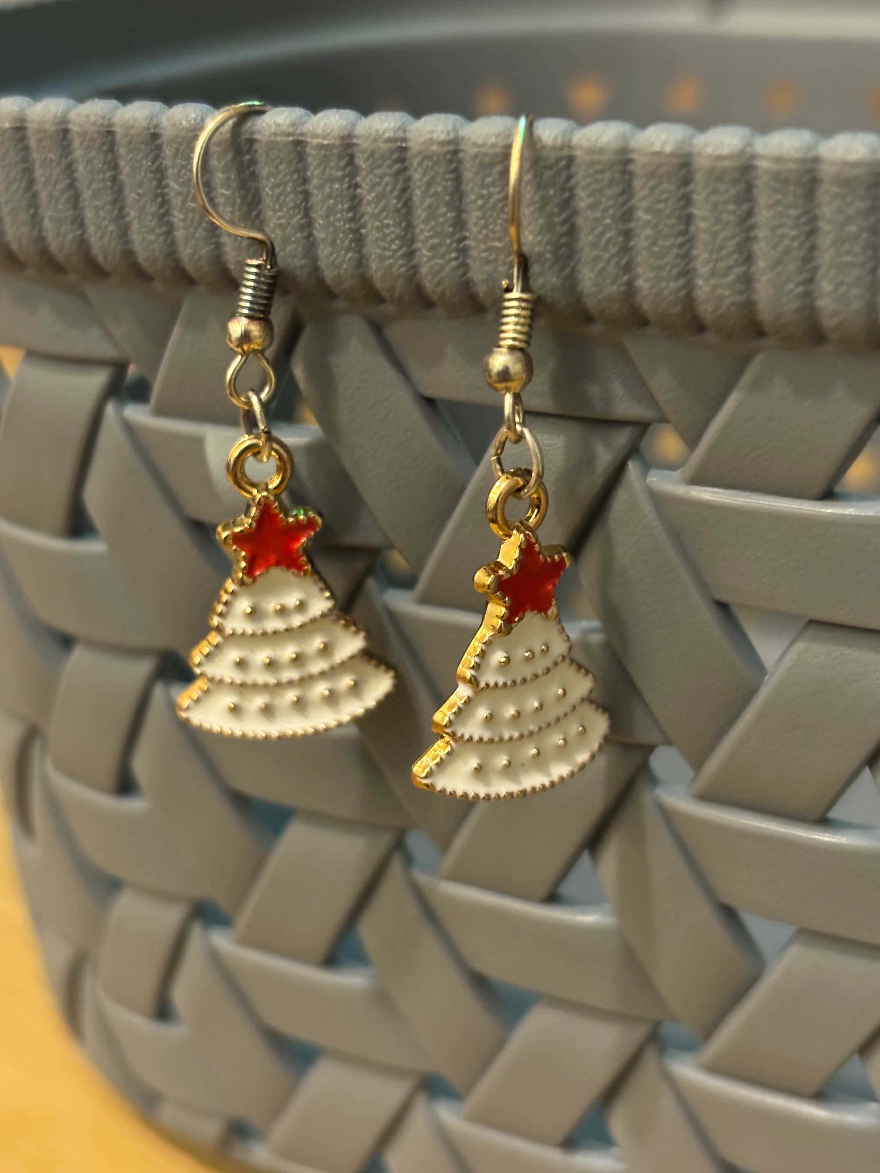 Christmas Tree Earrings