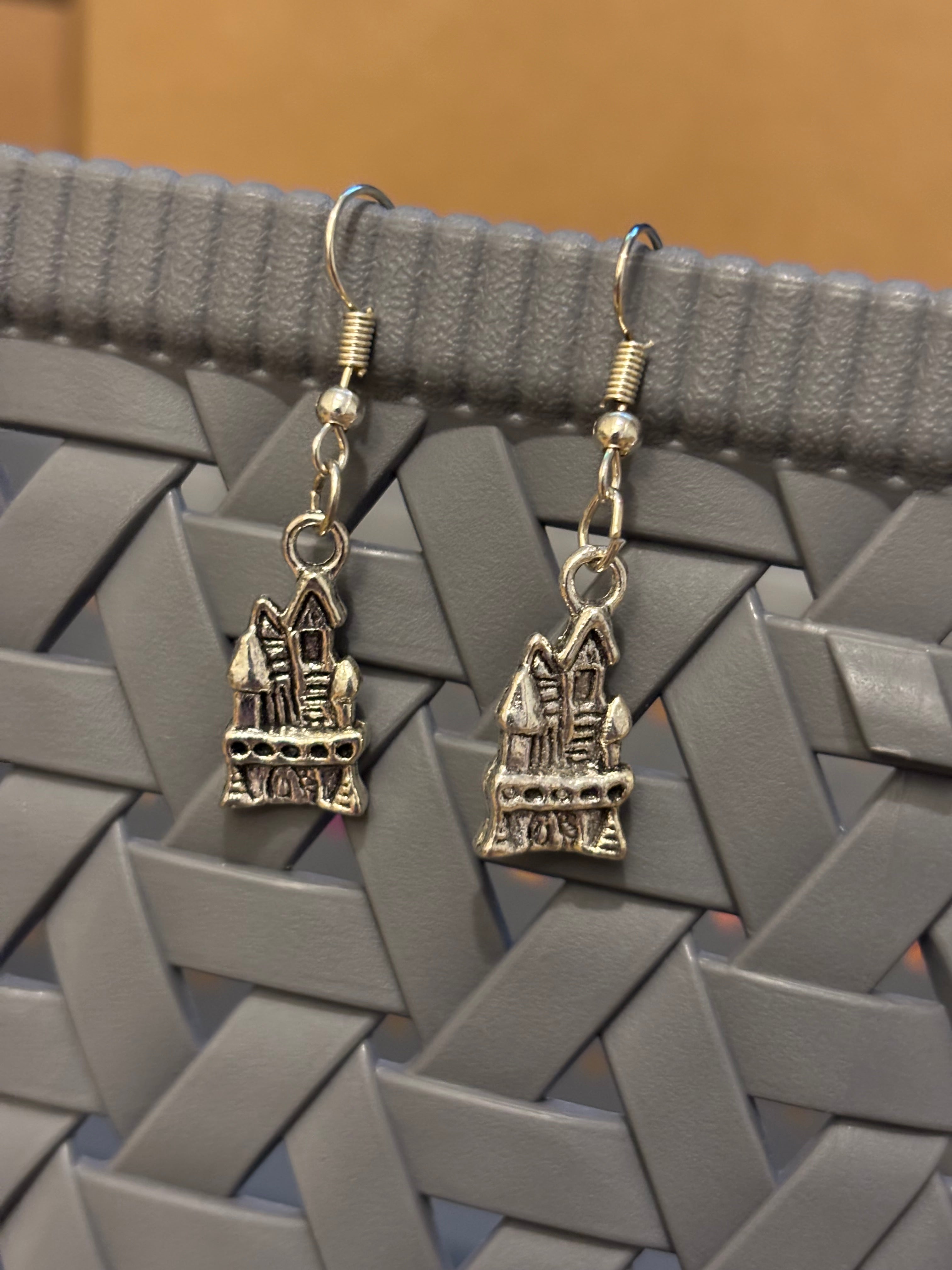 Haunted House Earrings