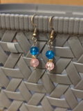 Heart With Beads Earrings