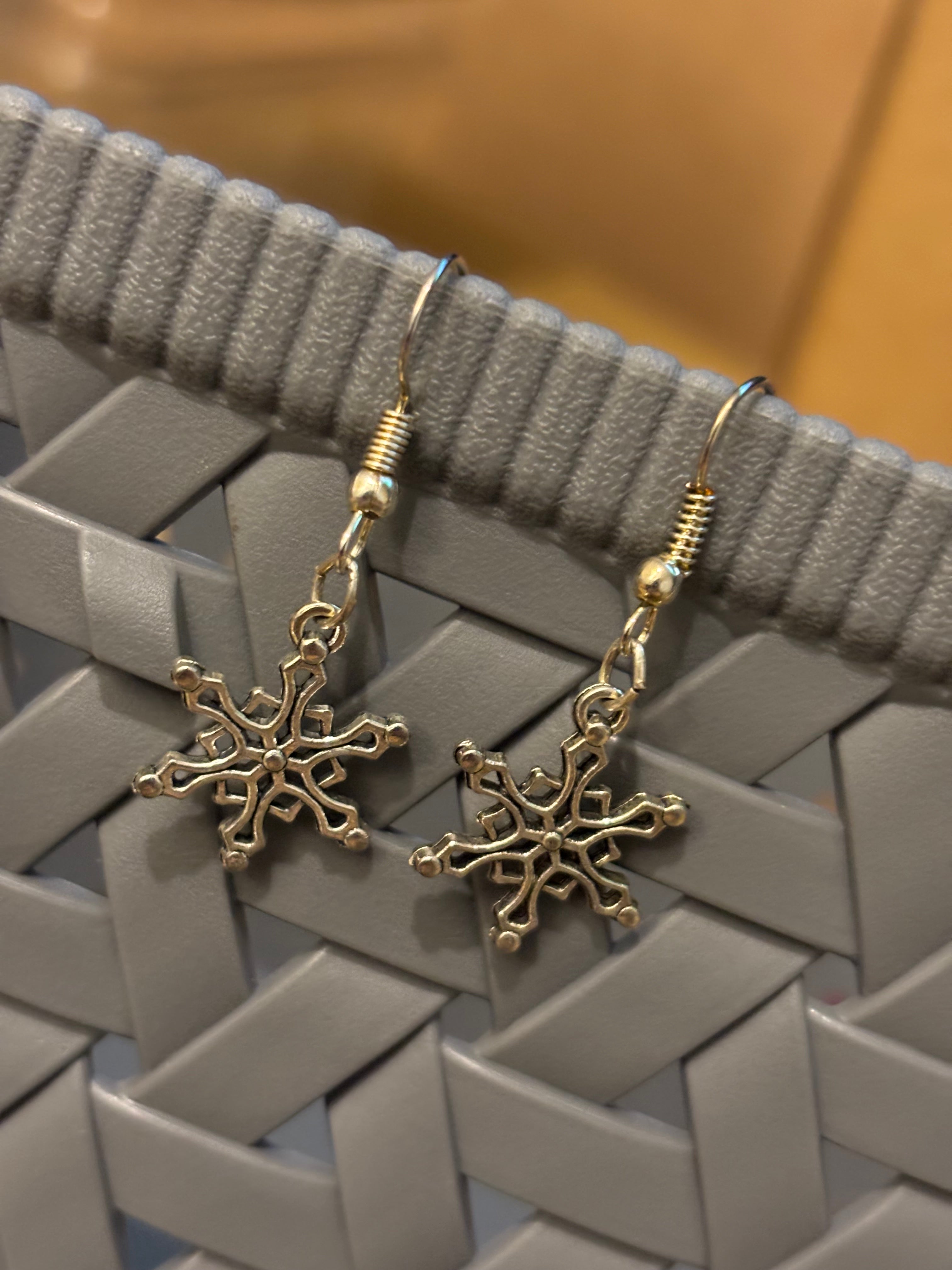 Christmas Snowflake Earrings