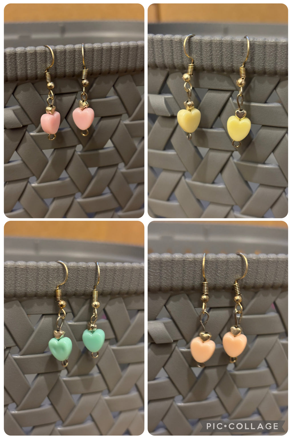 Double Heart Earrings